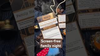 Screen free family night #screenfree #millennialparenting #millennial #parentinghack #parentinghelp