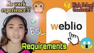 WEBLIO‼️ (ONLINE ESL JOB ACCEPTING HIGH SCHOOL GRADUATES‼️ NO EXPERIENCE REQUIRED )