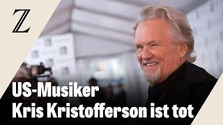 US-Musiker Kris Kristofferson ist tot