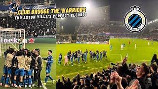 Brugge Fans Go Wild As Hans Vanaken Scores & Ends Aston Villa's Perfect Record in Champions League