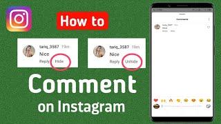 How to Hide/Unhide Comments on Instagram (2024 Update) | Hide Or Unhide Comments on Instagram