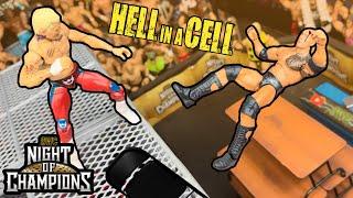 The Rock VS Cody Rhodes | Hell In A Cell | WWE Action Figure Match!