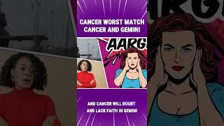 Cancer Worst Match: Cancer and Gemini #Shorts #lalazodiac #zodiac #zodiacsigns