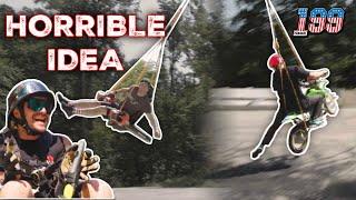 We built a Dirt Bike Rope Swing! & other UFOs!