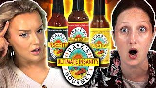 Irish People Try Dave's Insanity Hot Sauces