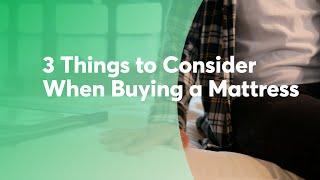 3 Things to Consider When Buying a Mattress | Consumer Reports