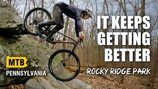 This place keeps getting better!  Slanted Ground group ride at Rocky Ridge Park – Just Ride Ep. 31