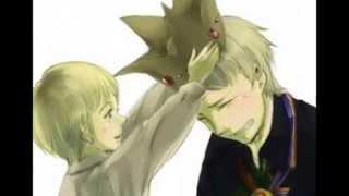 【APH】Prussia & Chibi!Germany - Monster