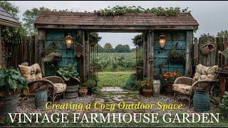 Transform Your Garden with Vintage Farmhouse Charm