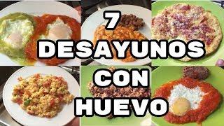 7 Desayunos con Huevo Desayunos Faciles y Rapidos/FABI CEA