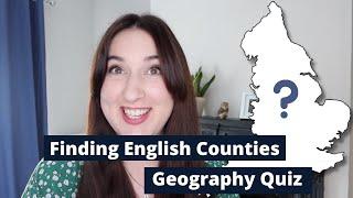 Can an Australian locate the counties of England?