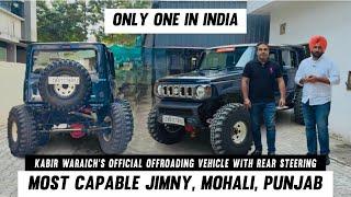 ONLY ONE IN INDIA | MOST CAPABLE JIMNY WITH REAR STEERING | MOHALI, PUNJAB