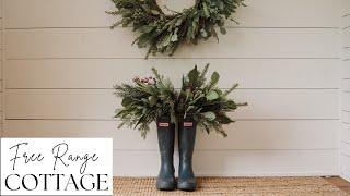 Sweet & Simple Cottage Farmhouse Christmas decor 