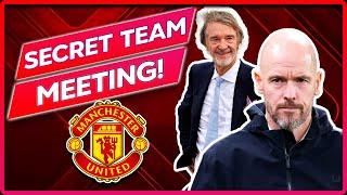  SECRET TEAM MEETING WITHOUT TEN HAG!! as sir jim's RUTHLESS decision!!