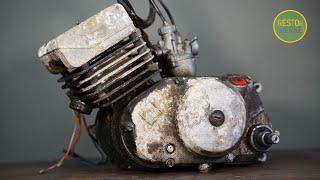 1980s two strok 50ccm Engine - Full Restoration