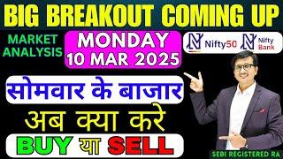 Nifty Prediction and Bank Nifty Analysis for MONDAY 10 MARCH 2025 | Nifty Bank nifty Tomorrow