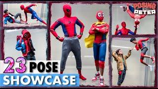 Miles Morales Pose Showcase Young Rich Toys | Into the Spider-Verse | Posing with Peter