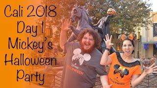 Cali 2018 - Day 1 Mickey's Halloween Party (Rain!)