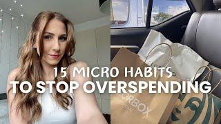 Micro Habits To Stop Overspending | How To Control Shopping Addiction | Kat Saves