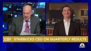 Starbucks CEO Brian Niccol: Starting to see progress in our turnaround plan