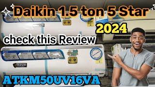 Daikin Latest 1.5 Ton 5 Star ATKM50UV16VA review 2024/Best ac in India