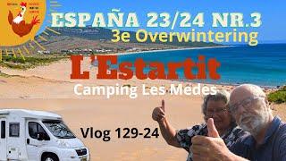 #129-24 in #Spanje aangekomen voor #overwintering in #L'Estartit een #badplaats aan de #costabrava