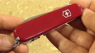 Victorinox Compact Swiss Army Knife, “A Little Bit of Everything”