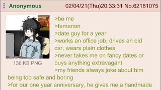 Femanon Loses a Good Guy — 4Chan Greentext Stories