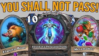 BULLYING People With BOAR PRIEST Again! | Wild Hearthstone Priest Deck