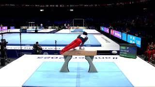 RICHARD Frederick (USA)_2023 Artistic Worlds, Antwerp (BEL)_Qualifications_Pommel Horse