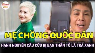 “Mẹ chồng quốc dân” Hạnh Nguyễn cầu cứu vì bị bạn thân tố là “trà xanh”, dàn cảnh “vét sạch” tài sản