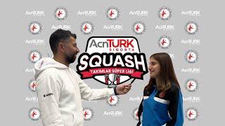 Selenay Kılıç - Türkiye Squash Mini Röportajlar Serisi 1