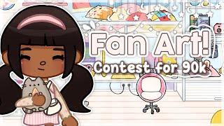 Fan art contest for 90k! [CLOSED]  *WITH VOICE* II Toca boca life world