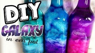 DIY GALAXY IN EEN POT | ONZIN OF ZINNIG| By Craftmama {Makkelijke Kamer Decoratie}