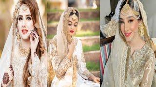 Top Pakistani Nikkah Bridal Dresses2024|nikkah dresses for bride#nikkah #bridaldress