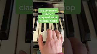 Learn Music Theory : The Difference Between Suspensions In Classical And Pop #musictheory #chords