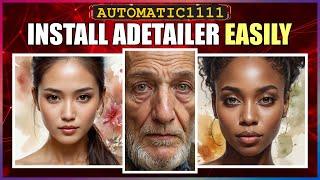 Install ADetailer in Stable Diffusion Automatic1111