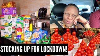 PANIC BUYING, STOCKING UP IN ABUJA, NIGERIA! | VLOG #47 | ALMA NGUR