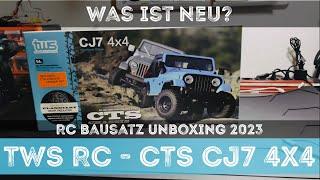 TWS RC - CJ7 Bausatz / Kit UNBOXING 2023 - Was ist Neu??