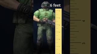 How big are the Demons in Doom Eternal?