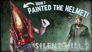 How I Painted & Finished my Pyramid Head Helmet - Silent Hill 2 Cosplay Build