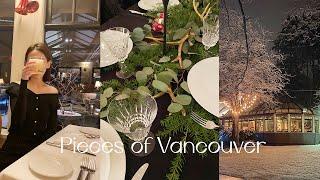 vlog.2nd Christmas in Vancouver, Christmas eve dinner at Teahouse in Stanley park