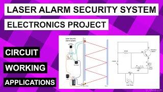 Laser Alarm Security System | Electronics Project | Circuit, Working and Applications