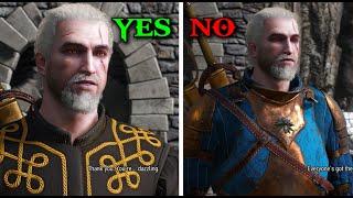 What if Geralt dresses as Yennefer WISH or NOT ? (Witcher 3)