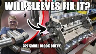 Saving A BLOWN UP 327 Small Block Chevy From The SCRAP PILE