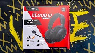 [ASMR] HyperX Cloud 3 Wireless - Unboxing