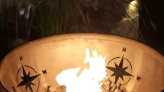 TheFirePitStore.com - Fire Pit Art Navigator Natural Gas or Propane Fire Pit