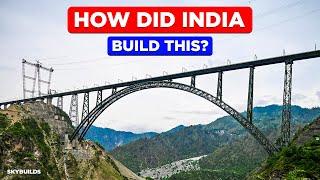 INDIA Builds The World’s Highest Rail Bridge!