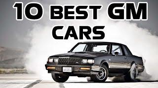 10 Best GM Cars Of All Time