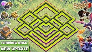 NEW TH8 FARMING BASE 2018 | New BEST TH8 Base Design - Clash of Clans 2018